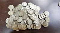 100 35% Silver War Nickels