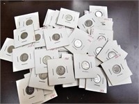 47 Silver & 16 Clad Carded Dimes