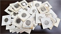 46 Carded Buffalo Nickels