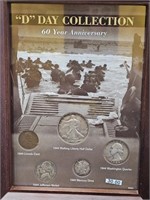 D Day Collection in Wood Frame