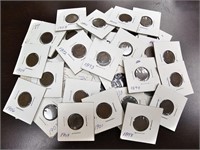 40 Carded Indian Head Cents