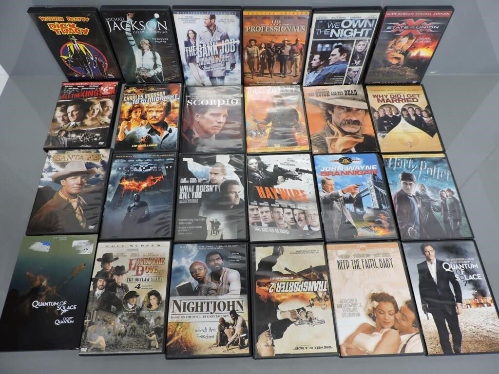 24 DVDs WITH CASE - VARIOUS ARTIST