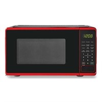 Mainstays 0.7ft 700W Red Countertop Oven