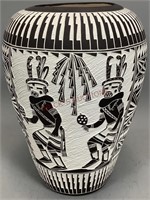 Large Acoma Pueblo New Mexico Pottery Pot