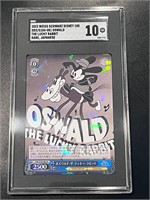 Oswald The Luck Rabbitt Rare Disney SGC 10 Gem