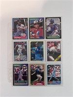 MLB Cards Bo Jackson, Mattingly, Boggs, Palmeiro