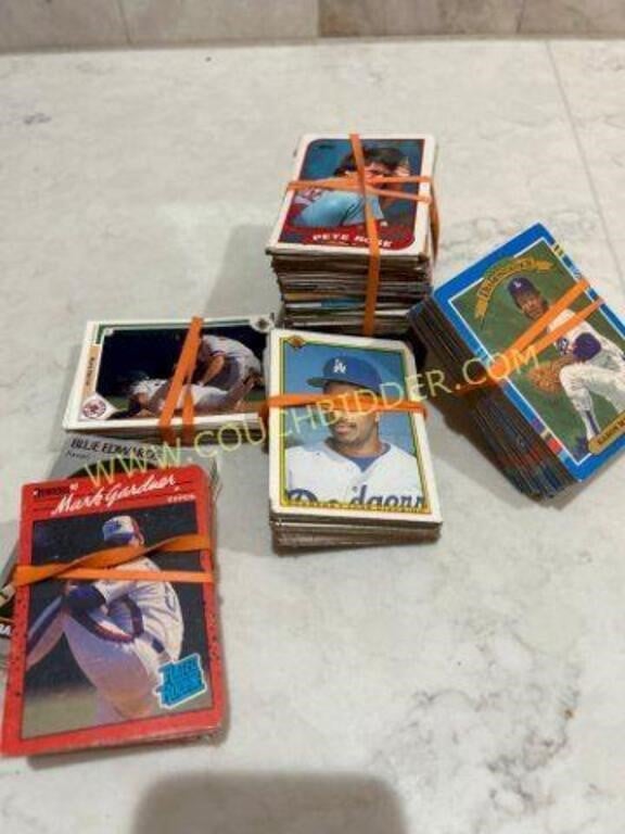 lot vintage baseball cards