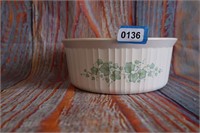 Corningware Ivy Pattern 2.5L Casserole Baking Dish