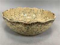 Vintage Spongeware Bowl