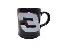 Dale Earnhardt Sr. #3 Black Coffee Mug AUB11