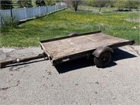 UTILITY TRAILER - 8FT X 56IN WIDE.