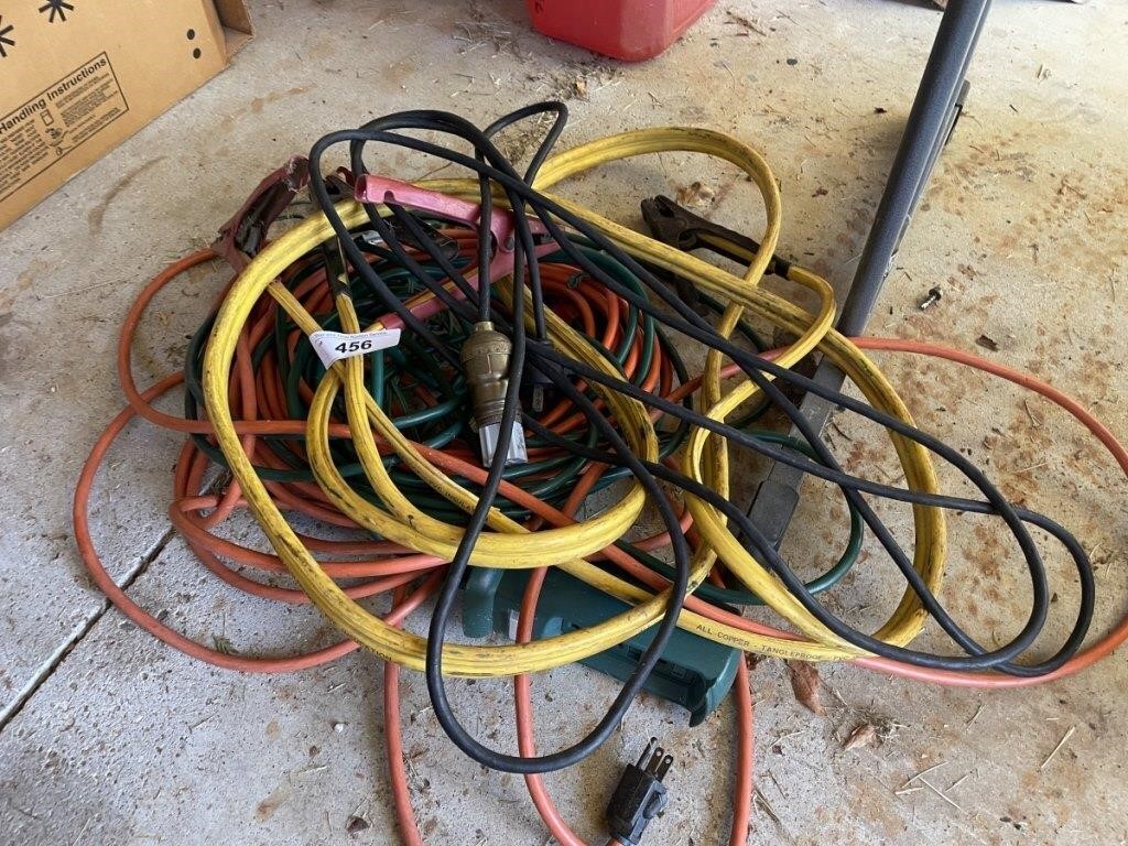 JUMPER CABLES AND EXTENSION CORDS