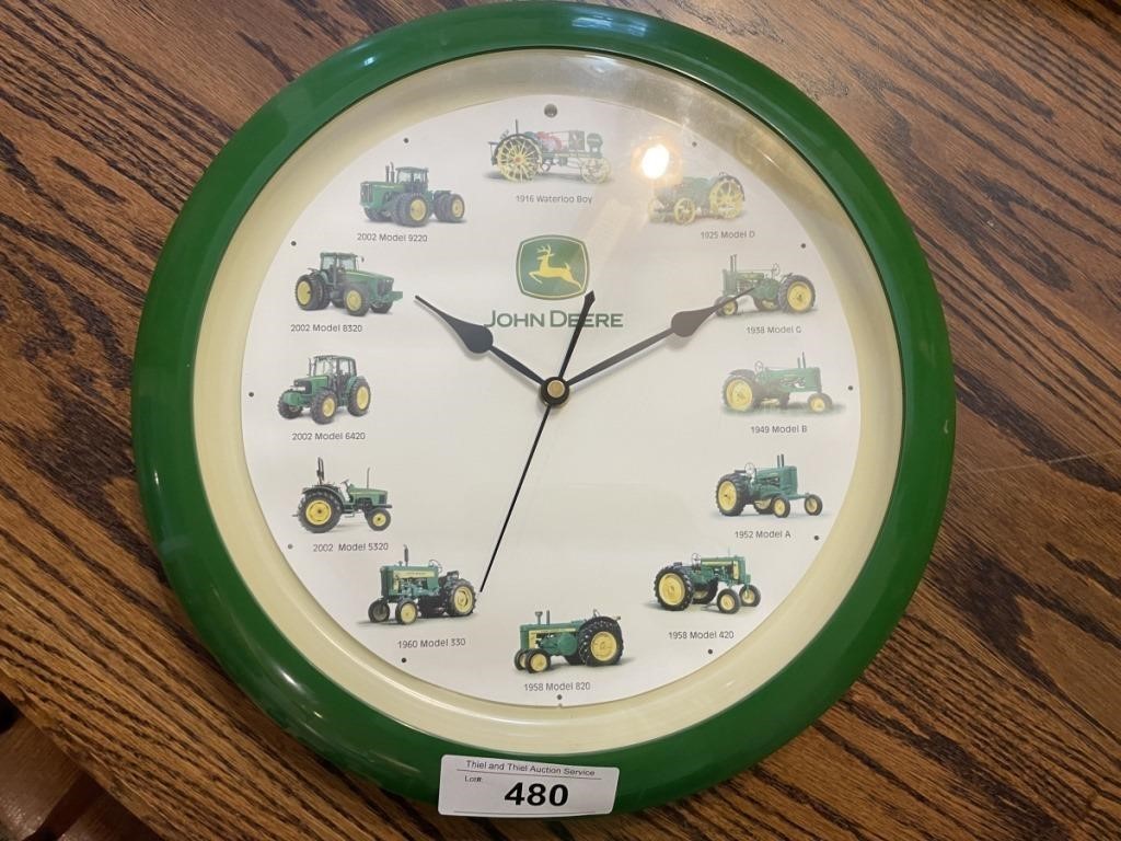 JOHN DEERE CLOCK