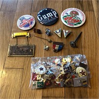 Mixed Lot of Pins & Russian Soviet Pins
