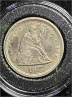 1875S Liberty Seated 20 Cent Pc
