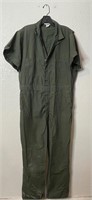 Vintage Jump Suit Green Coveralls