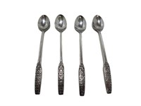 National Stainless Steel Lot Of 4 Spoon Set P2843