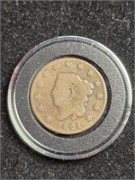1821 Liberty Head Large Cent