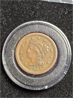 1854 Liberty Head Large Cent