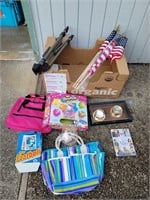 Tripod, American Flags, Sports Cards & More