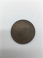 1939 British Half Penny