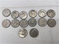 14 Bicentennial Kennedy Half Dollars