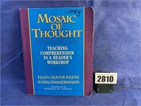 PB Book, Mosaic of Thought By Ellin Oliver