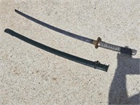 WWII Japanese Smaurai Style Sword & Sheath