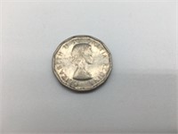 1956 Canadian 5 cents