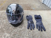 Scorpion Exo Helmet, Size: XXL & Gloves
