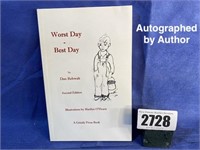 PB Book, Worst Day Best Day, Signed Copy