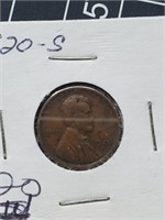 Better Grade 1920-S Wheat Penny