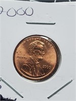 BU 2000 Lincoln Penny