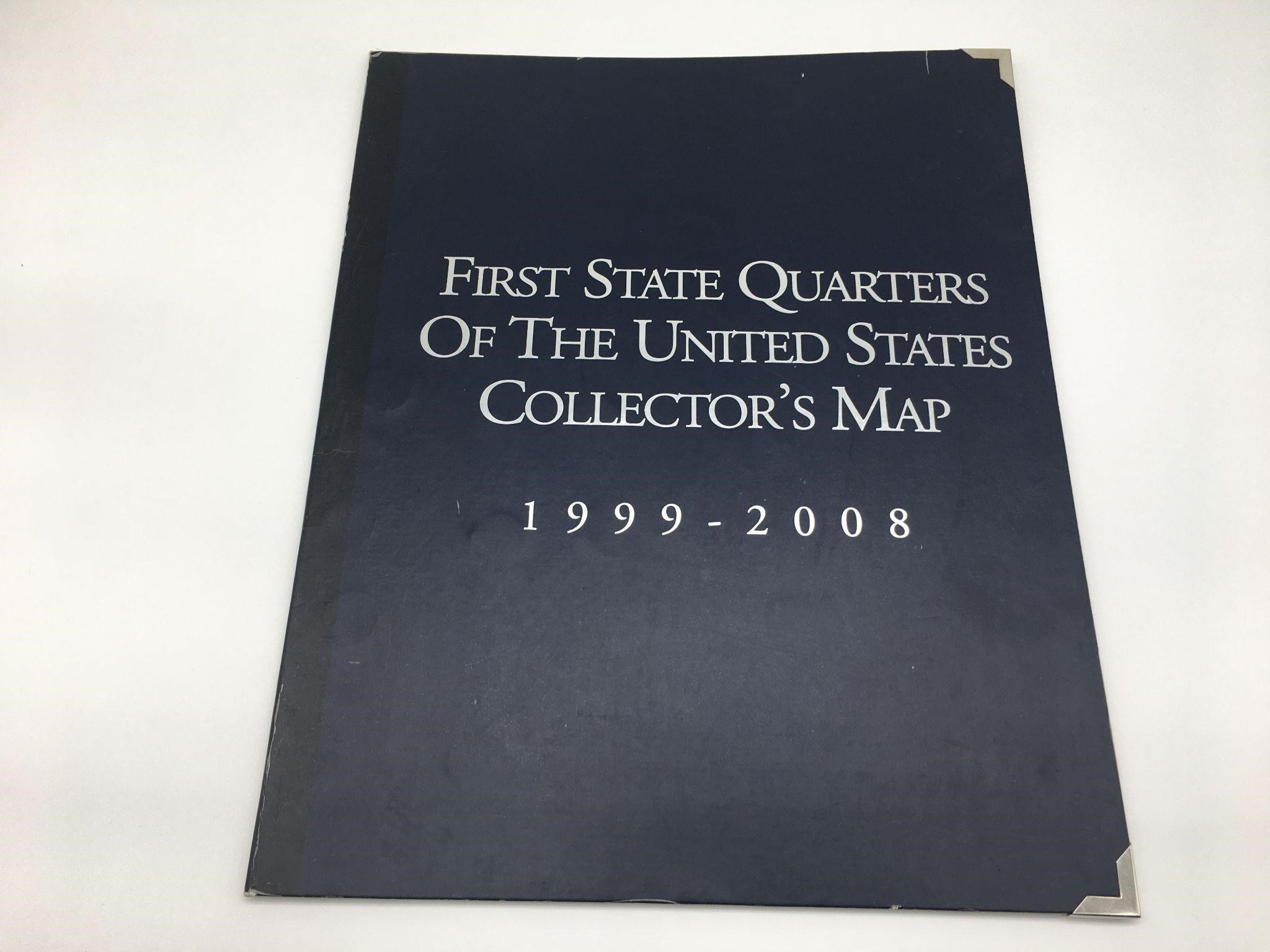 1999 to 2008 Quarters Collectors Map