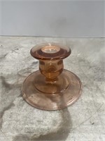 Vintage Glass Candle Holder