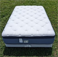 Full Size Serta Perfect Sleeper Mattress and Box