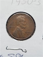 Higher Grade 1950-S Wheat Penny