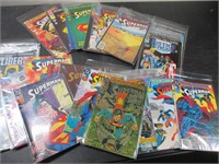 Large Lot of Superman Comics