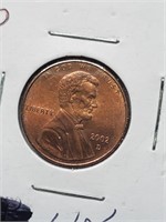 Toned BU 2002-D Lincoln Penny