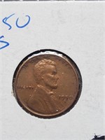 High Grade 1950-S Wheat Penny