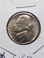 BU 1986 Jefferson Nickel