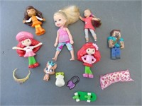 Assortment of Small Dolls