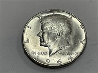 1964 d Kennedy Half Dollar