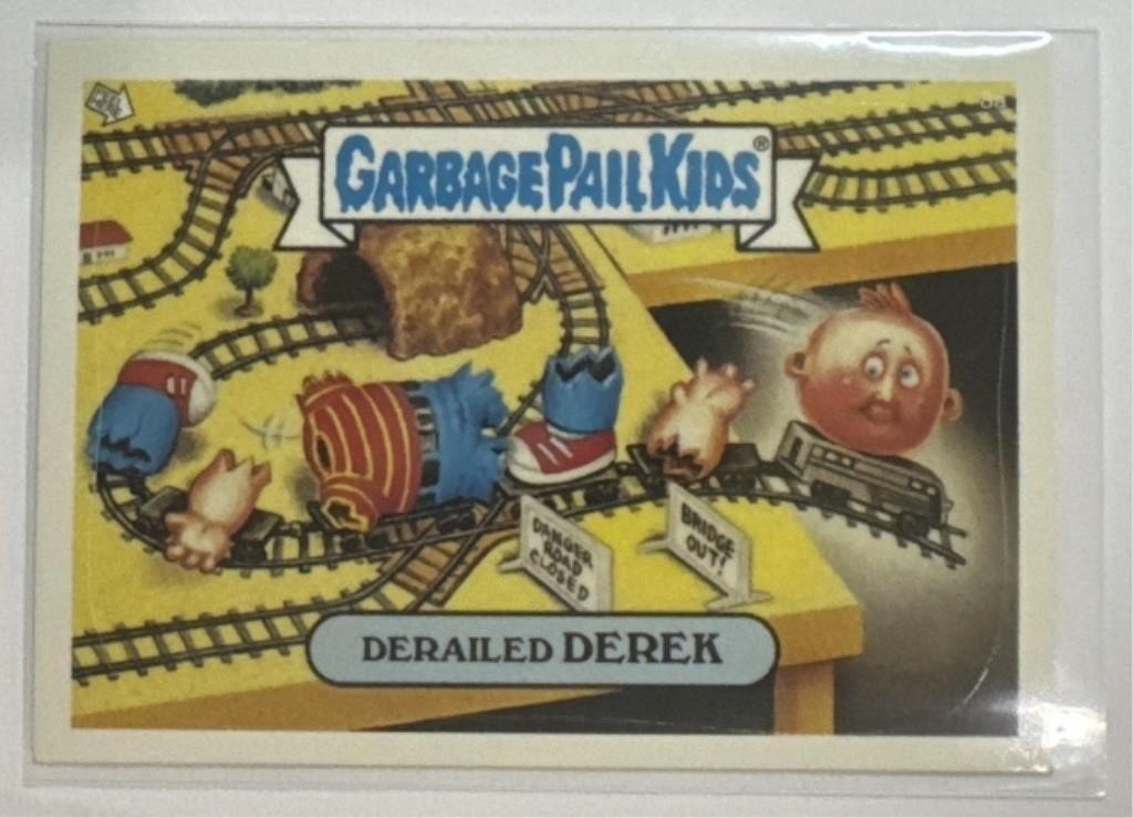 2004 Topps Garbage Pail Kids Derailed DEREK!