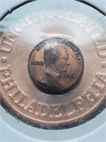 Miniature 1974 Richard Nixon Penny