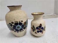 Pottery Bud Vases