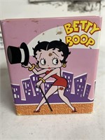 2000 Betty Boop Metal Tissue Box
