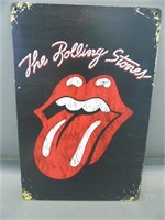 The Rolling Stones Metal Sign