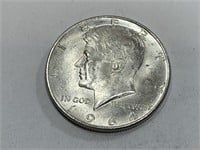 1964 D BU Kennedy Half Dollar