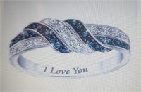 Elegant Zirconia Couples Ring